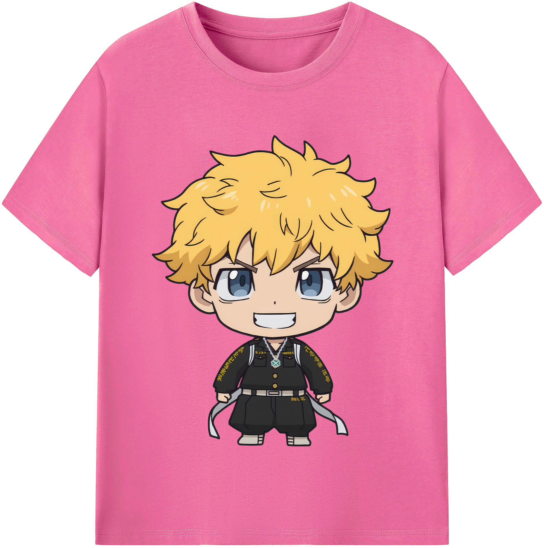 （画像用） 東京リベンジャーズ Tokyo Revengers レディースカジュアルプリントTシャツ（綿100％）